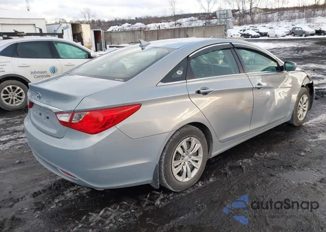 2011 Hyundai Sonata Gls z USA, uszkodzony, nr VIN 5NPEB4ACXBH291385
